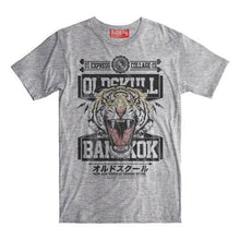 Load image into Gallery viewer, EYES OF THE TIGER - Bangkok Tiger Roaring on Oldskull Shirt T shirt Oldskull Shirts Store USA the best store in North America